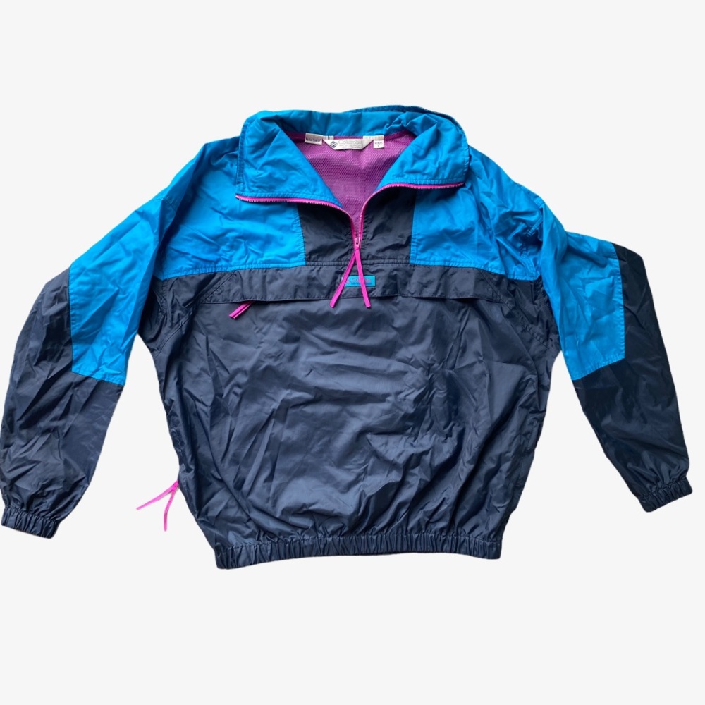 Vintage Color-block Columbia Windbreaker 90’s